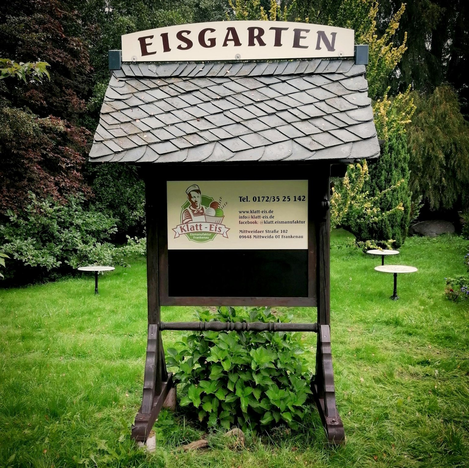 Unser Klatt-Eis Eisgarten